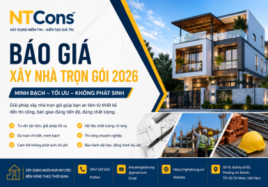 Báo Giá Xây Nhà Trọn Gói 2026