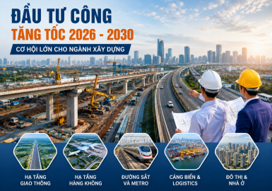 Đầu Tư Công Tiếp Tục Tăng Tốc Giai Đoạn 2026 – 2030: Cơ Hội Lớn Cho Ngành Xây Dựng